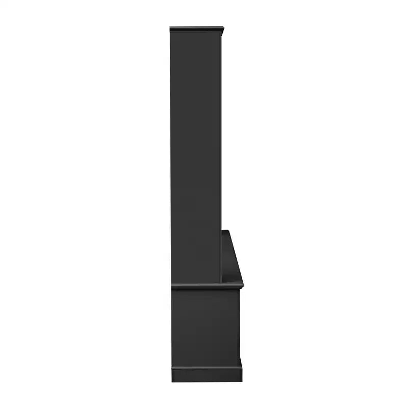Wall Unit Entertainment Center with Bookshelf for TVs Up to 80, Large TV Stand Media Console Display Cabinet with Adjustable Shelves - ModernLuxe