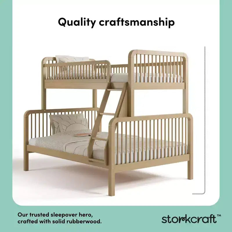Storkcraft Pasadena Twin Over Full Bunk Bed