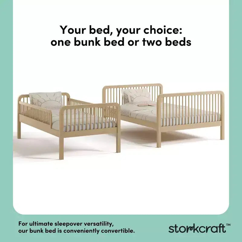 Storkcraft Pasadena Twin Over Full Bunk Bed