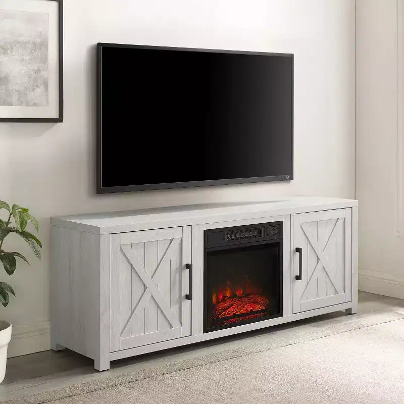 58 Gordon Low Profile TV Stand for TVs up to 65 with Fireplace - Crosley