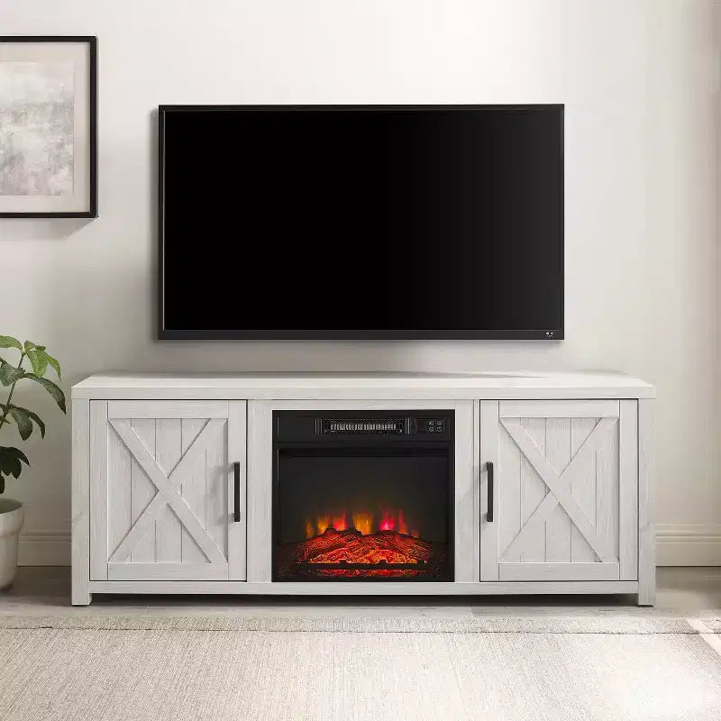58 Gordon Low Profile TV Stand for TVs up to 65 with Fireplace - Crosley